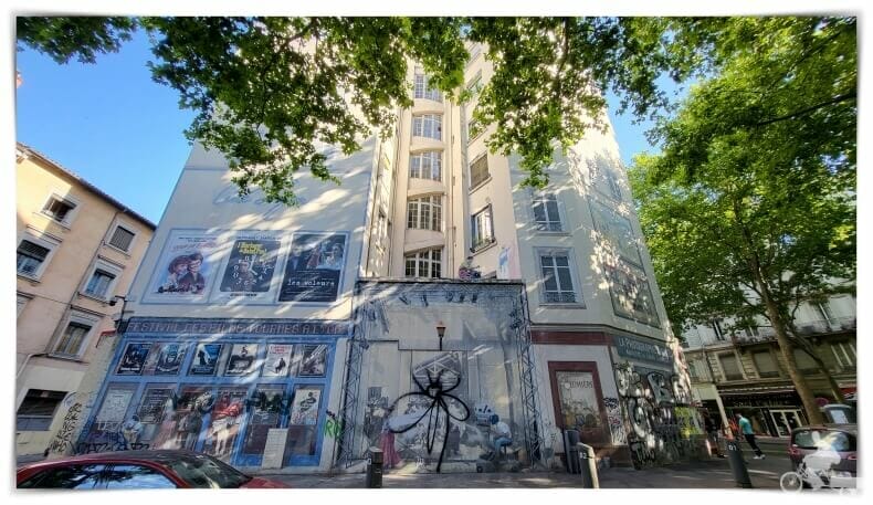 Mural del cine de Lyon