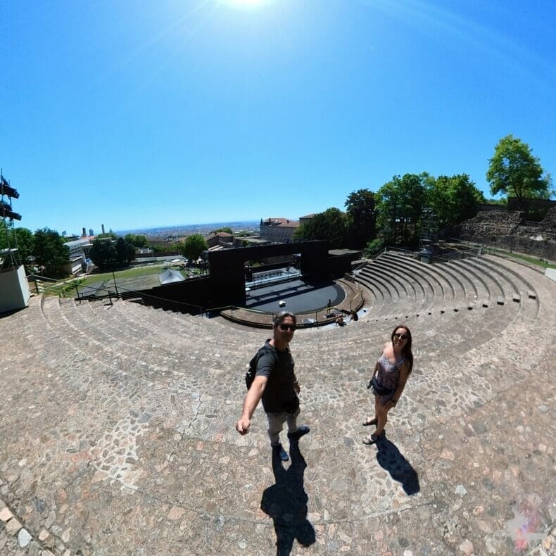 Odeon barrio de la Fourvière