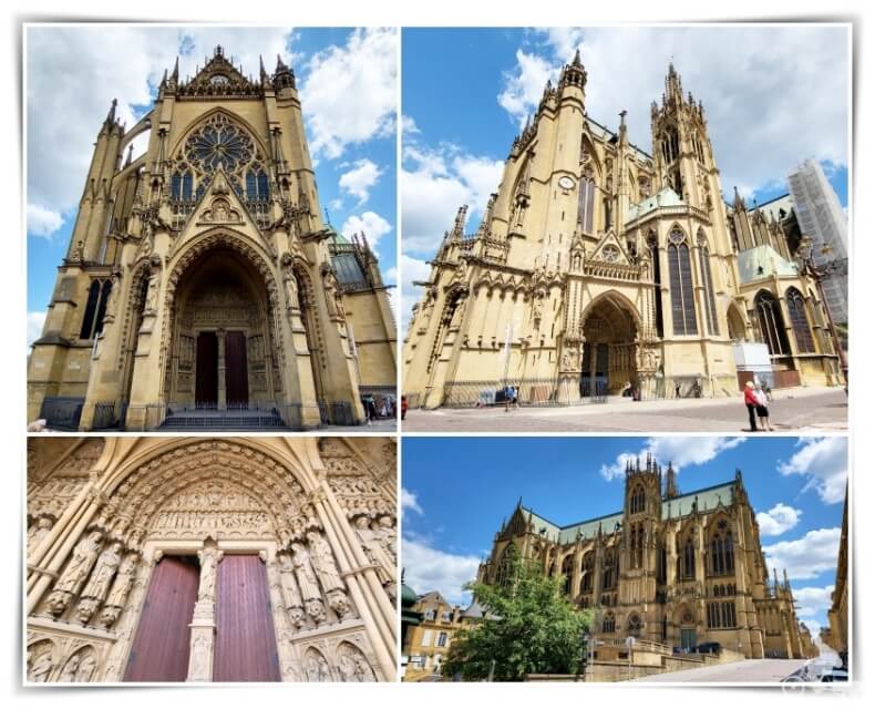 exterior de la Catedral de Metz San Esteban