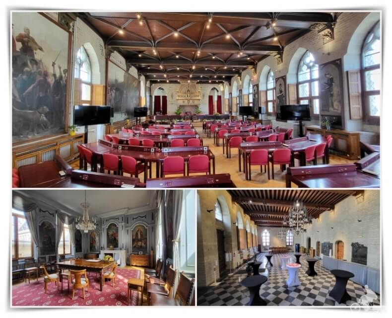 interior ayuntamiento de Lovaina