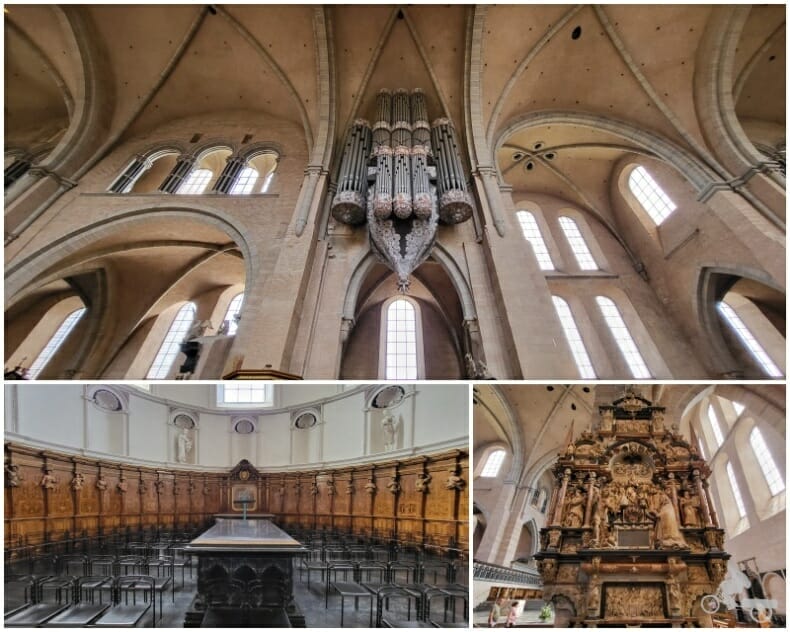 coro, organo de la catedral de San Pedro de Tréveris