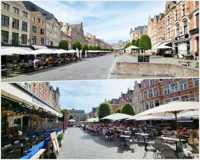 Oude markt de Lovaina