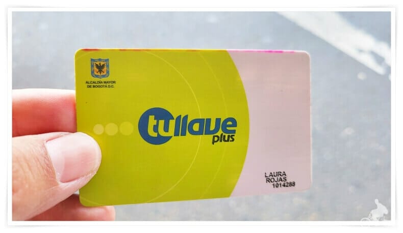 Tu llave transporte en Bogotá