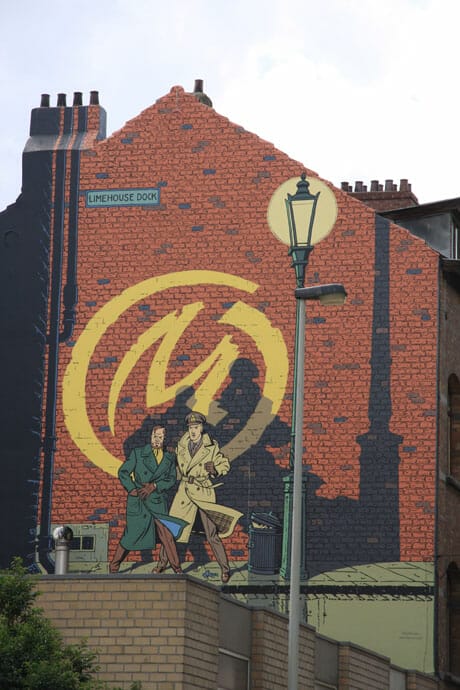 Mural Jacobs - BlaKe and Mortimer