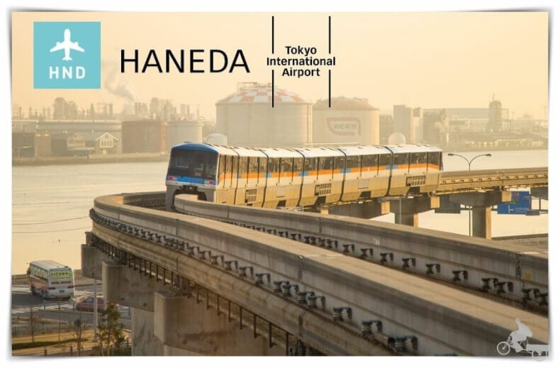 monorrail del aeropuerto de Haneda