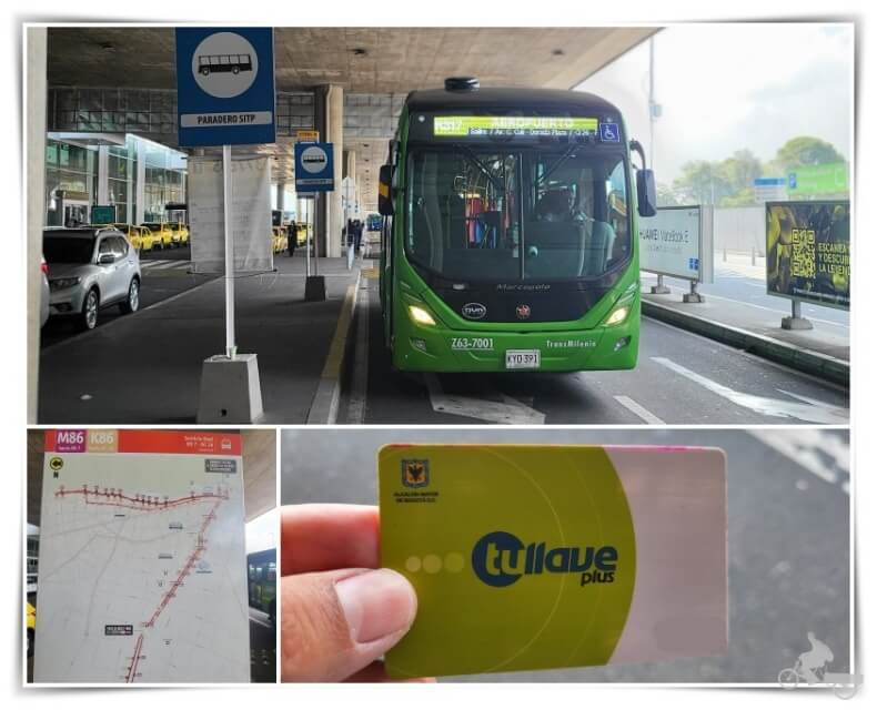 Aeropuerto de Bogotá, bus