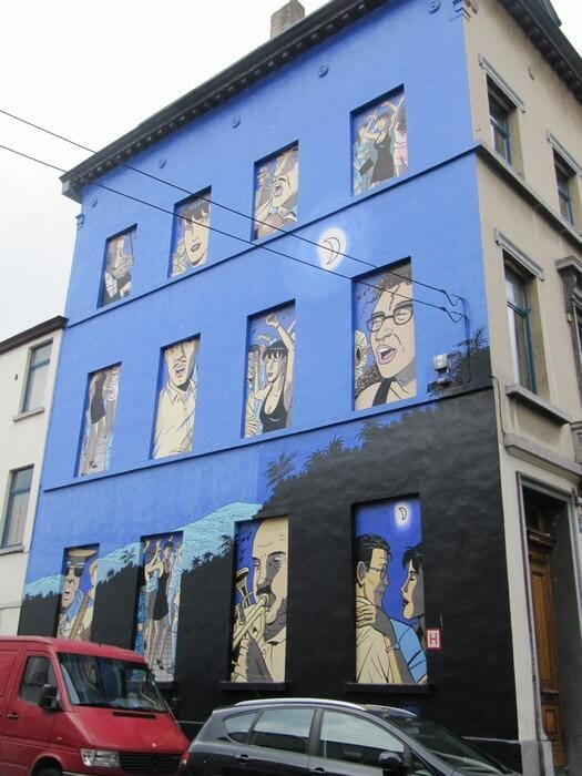 Mural Taymans & Wesel - Caroline Baldwin