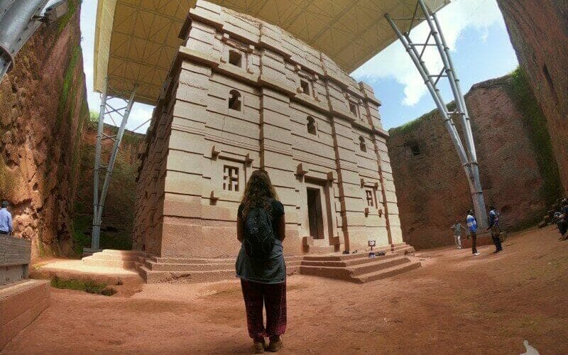 Bet Amanuel Iglesia excavada roca lalibela