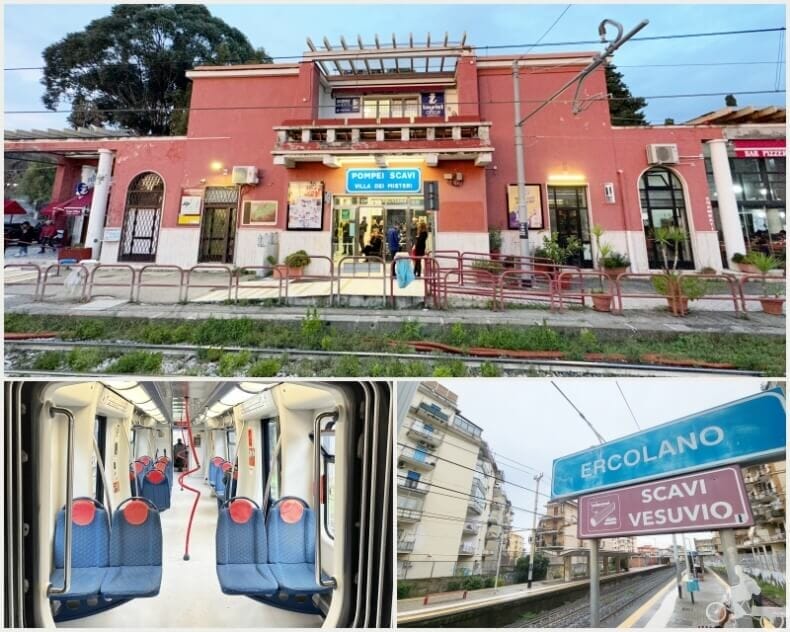 Estacion de tren de Pompeya