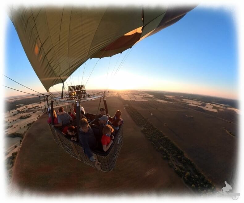 vuelo en globo por los campos de Lavanda de Brihuega