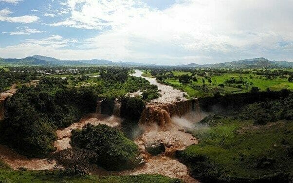 cataratas rio nilo azul etiopia