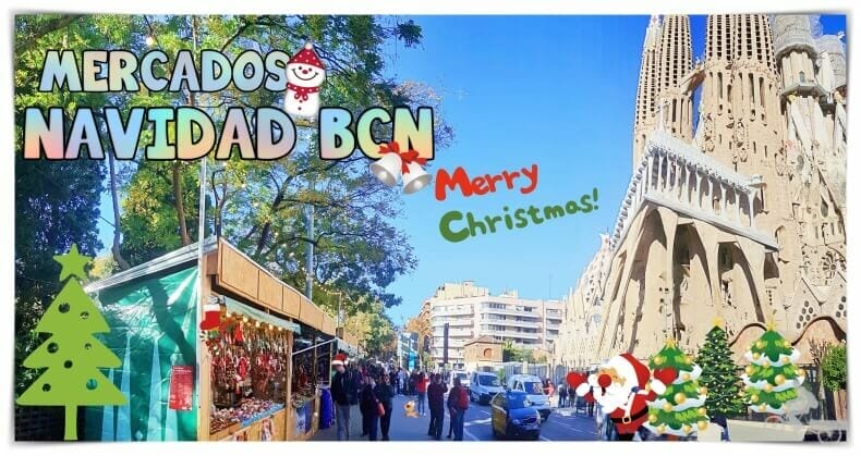 mercados navideños de Barcelona