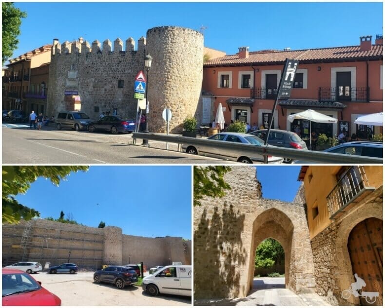 muralla brihuega y puerta de la Cadena
