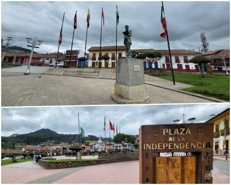 plaza de la Independencia que ver en Zipaquirá