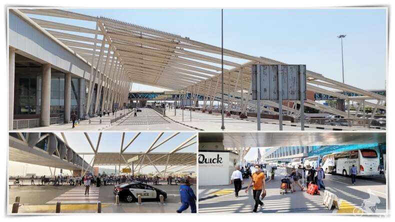 aeropuerto de El Cairo instalaciones y transporte