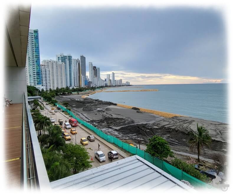 playas de bocagrande en Cartagena de Indias