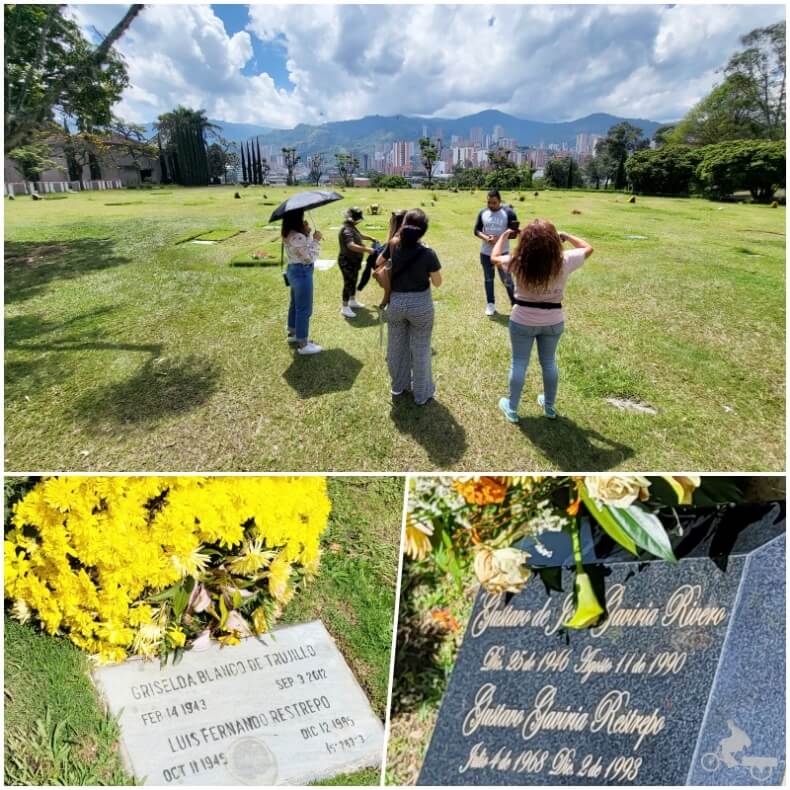 cementerio Jardines de Montesacro - tour pablo escobar