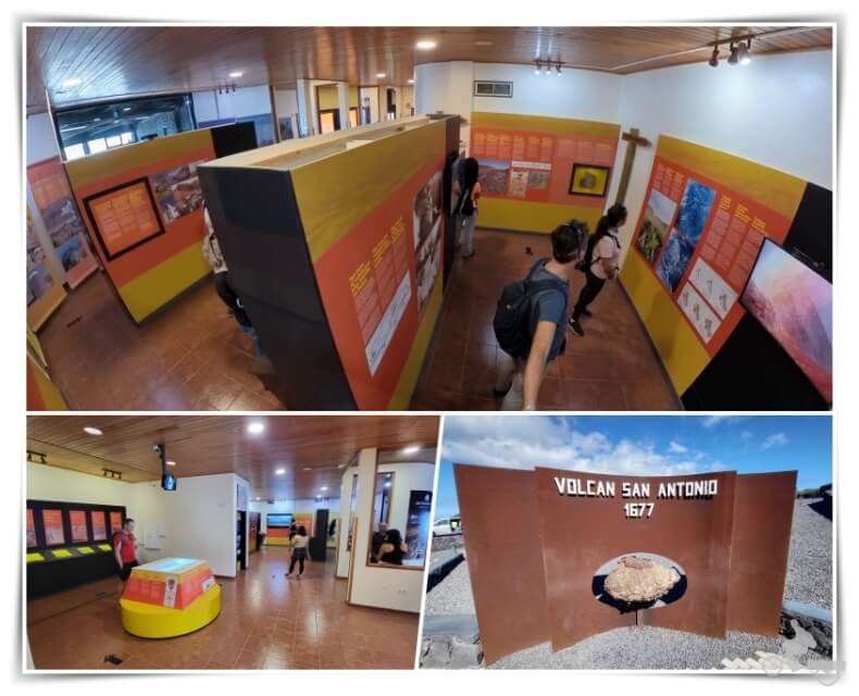 centro de visitantes del volcán de San Antonio