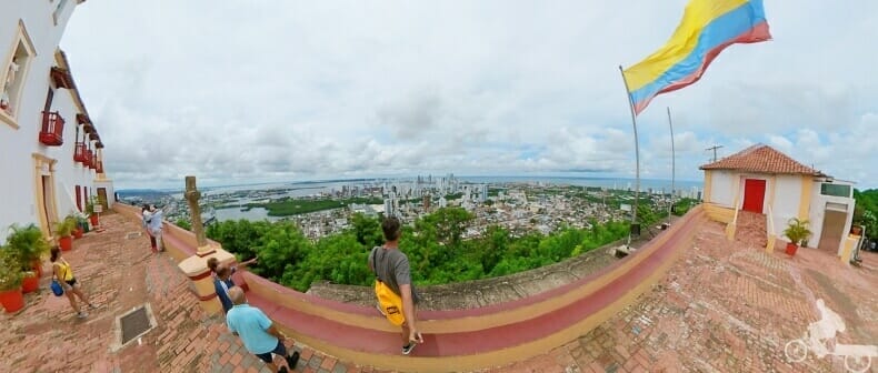 vistas Cerro de la Popa en Cartagena de Indias