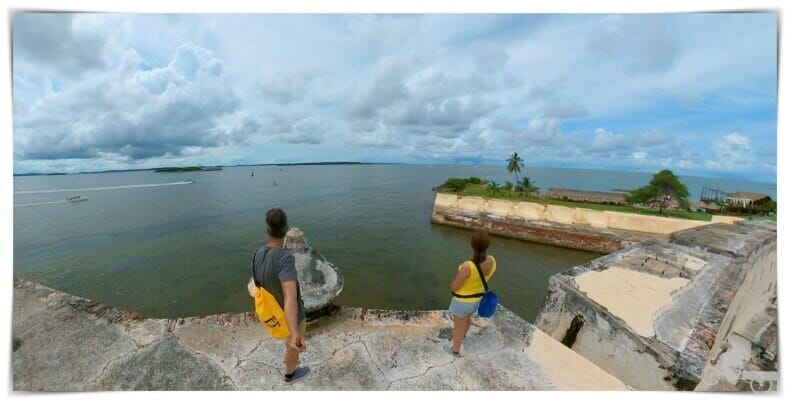 bocachica desde el fuerte de San Fernando