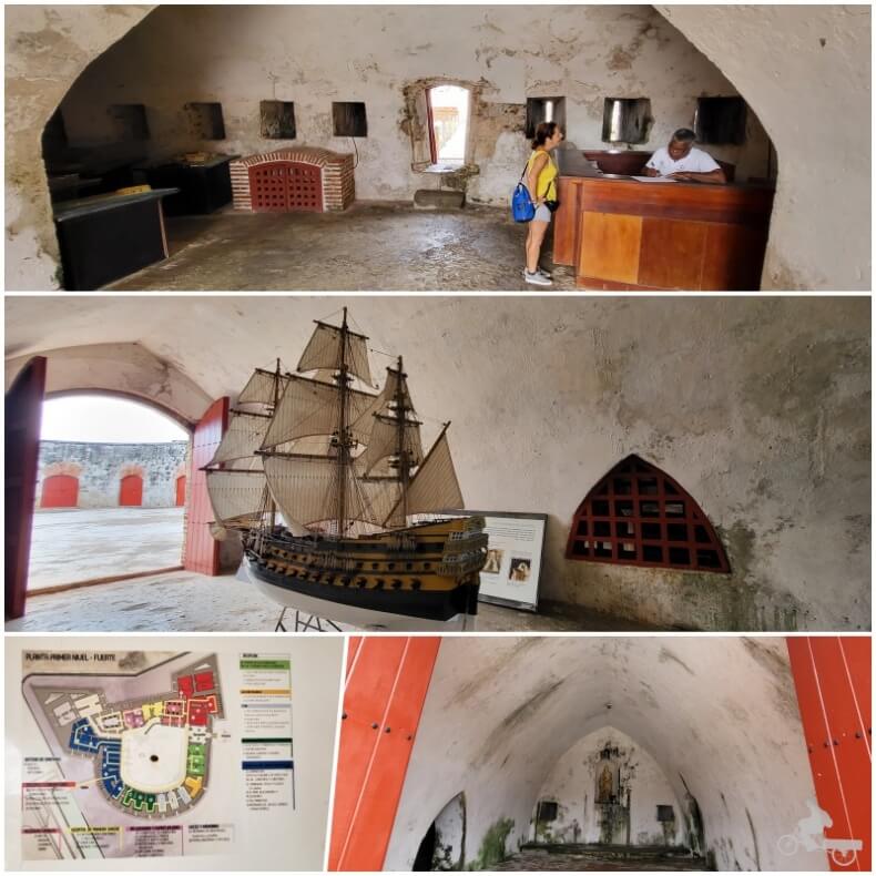 pago entrada al fuerte de San Fernando de Cartagena