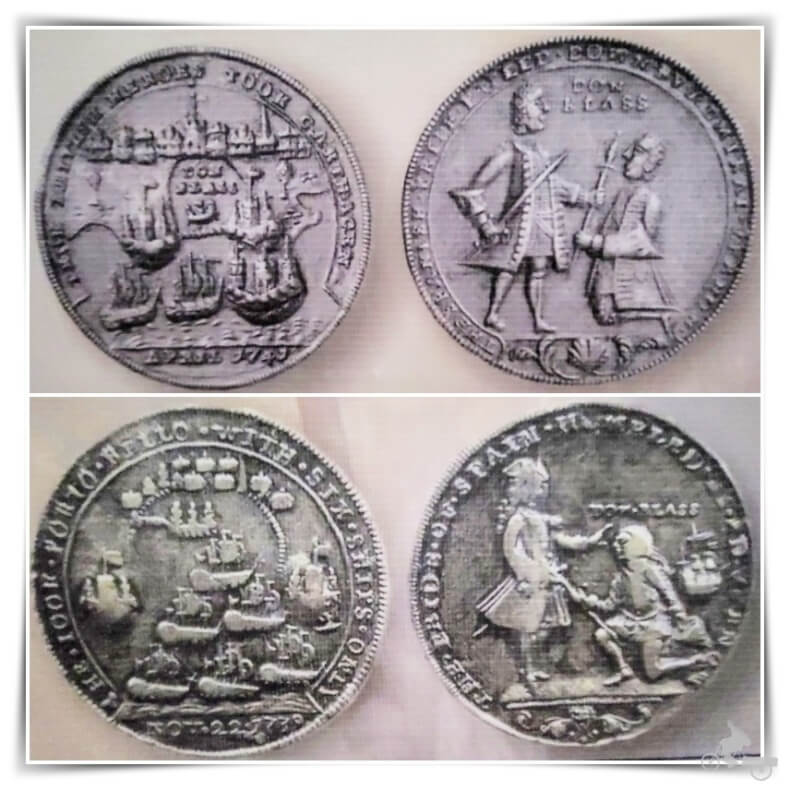 Monedas de la vergüenza de Vernon