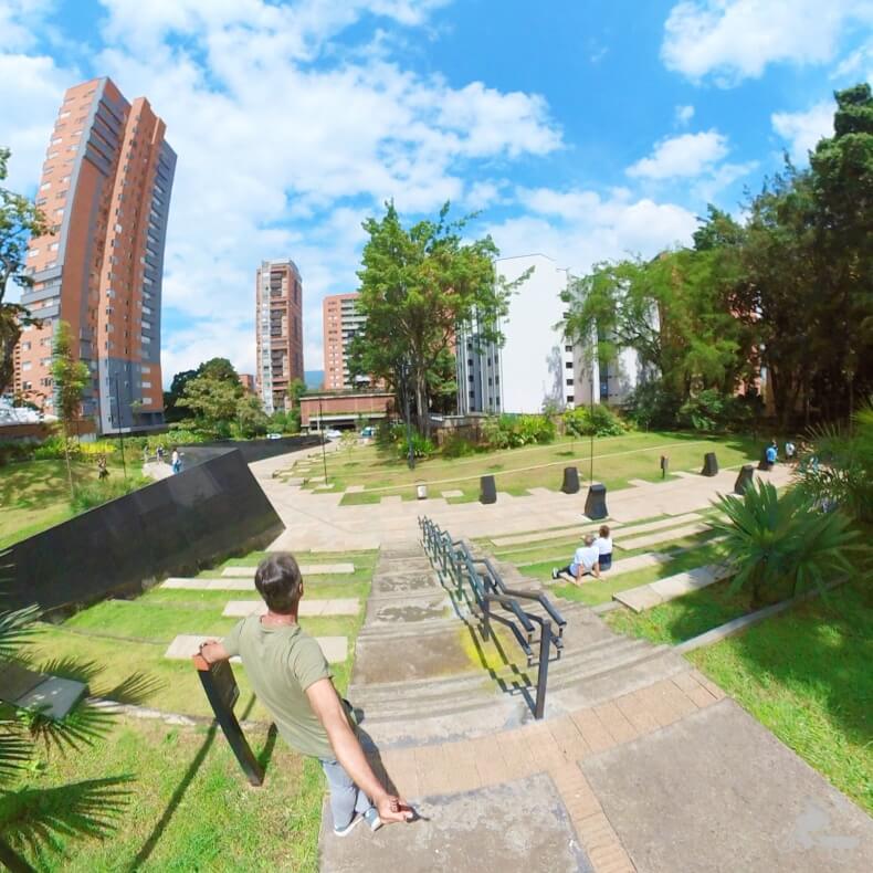 parque inflexion tour de Pablo Escobar