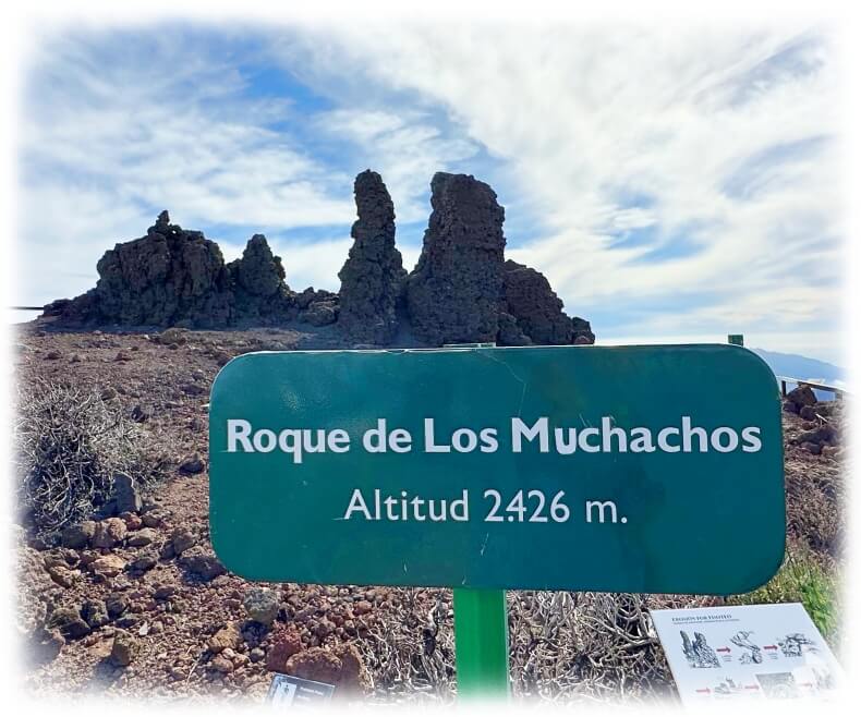 rocas y nombre roque de los muchachos