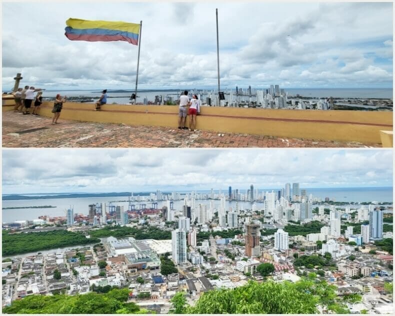 vistas Cerro de la Popa en Cartagena de Indias