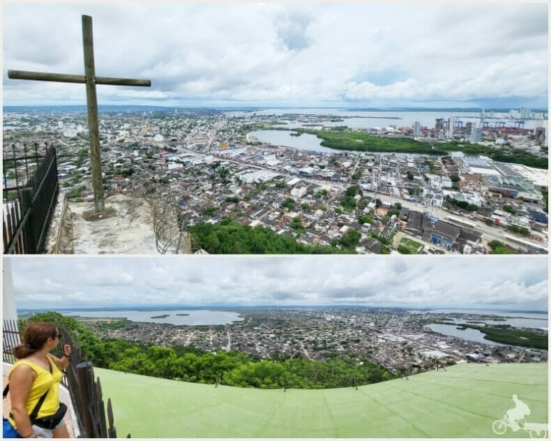 cruz Cerro de la Popa en Cartagena de Indias