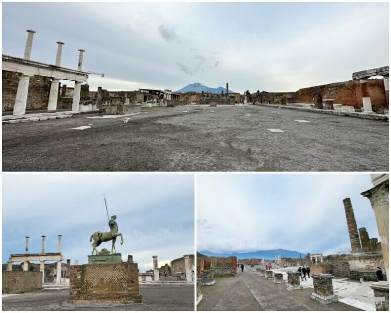 foro que visitar en Pompeya
