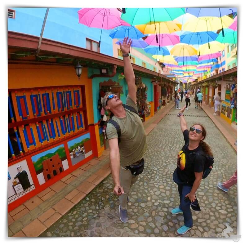 calle de los paraguas