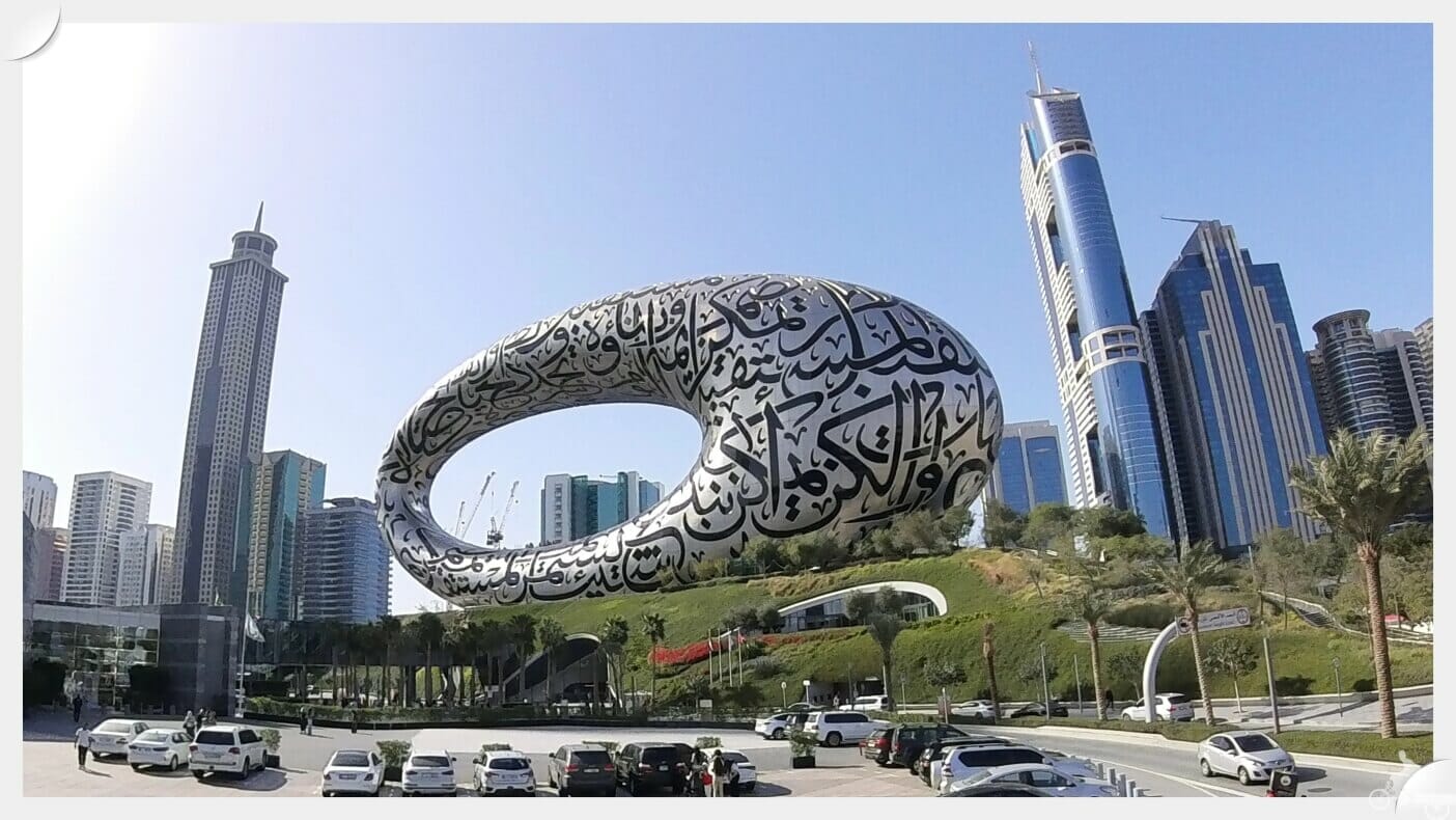 edificio del museo del futuro