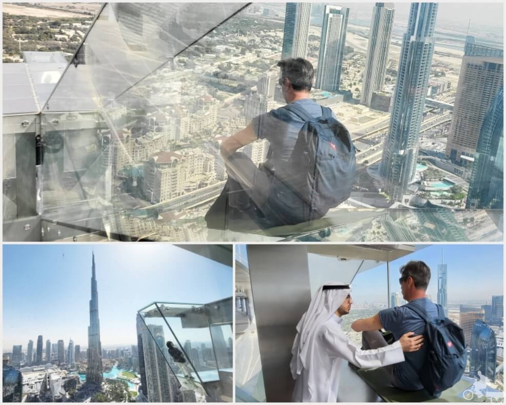 Tobogan cristal sky views dubai