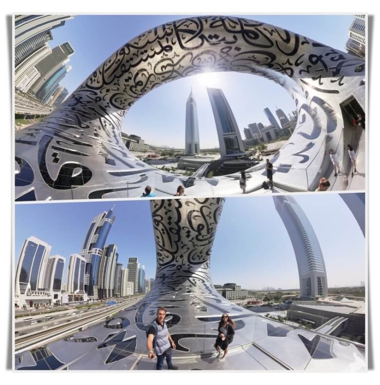 plataforma vistas museo futuro dubai