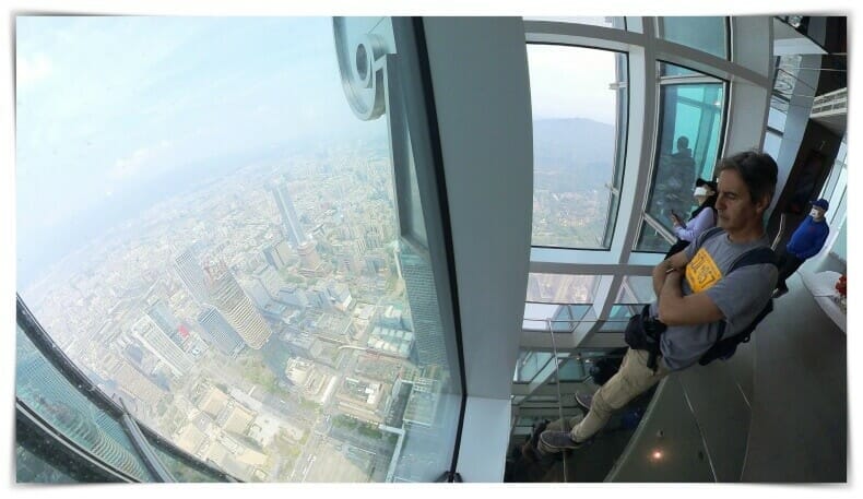 miradores en el Taipei 101