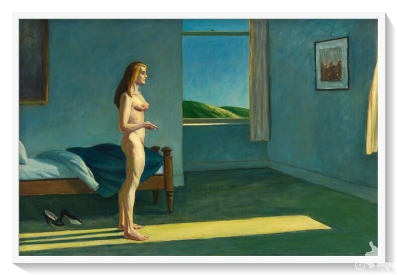A Woman in the Sun, de Edward Hopper (1961) 