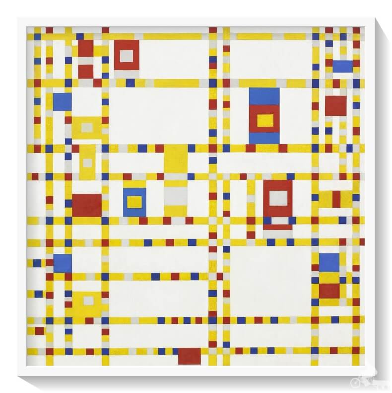 Broadway Boogie-Woogie Piet Mondrian