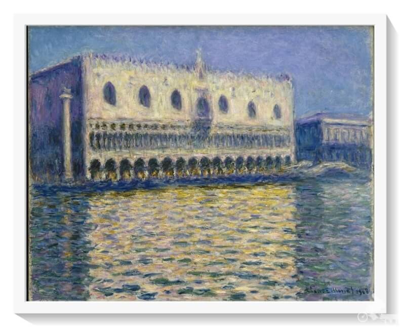 the doge´s palace - claude monet