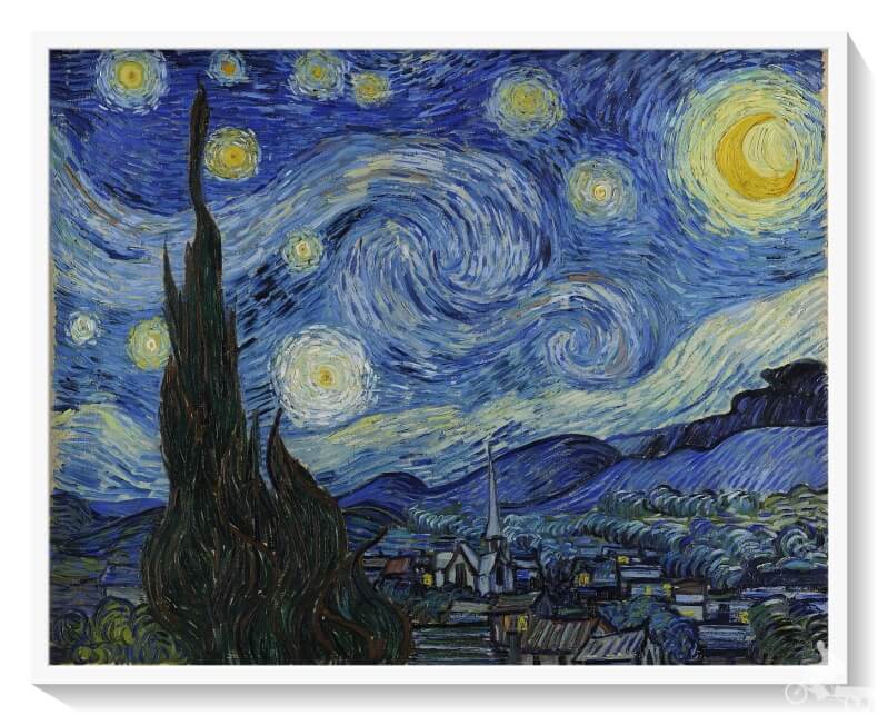 La Noche Estrellada Vincent Van Gogh