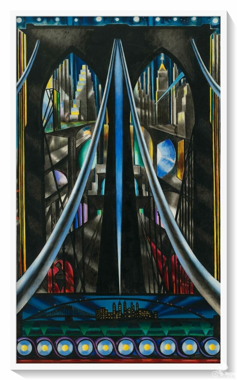 The Brooklyn Bridge, de George Stella