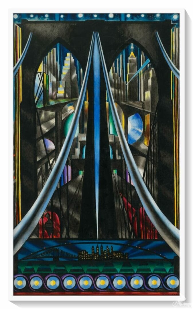 The Brooklyn Bridge, de George Stella