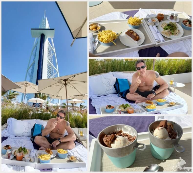 comida restaurante Burj al Arab