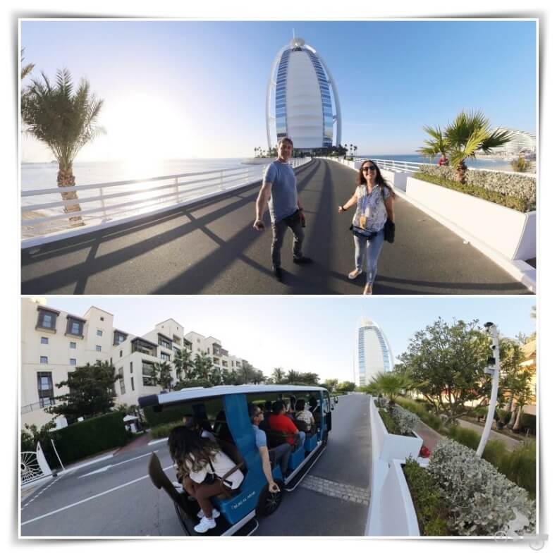 Silueta del burj al arab