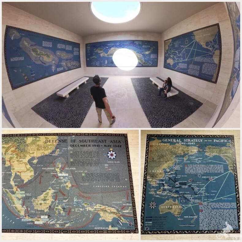 mapas hemiciclo cementerio americano manila Filipinas