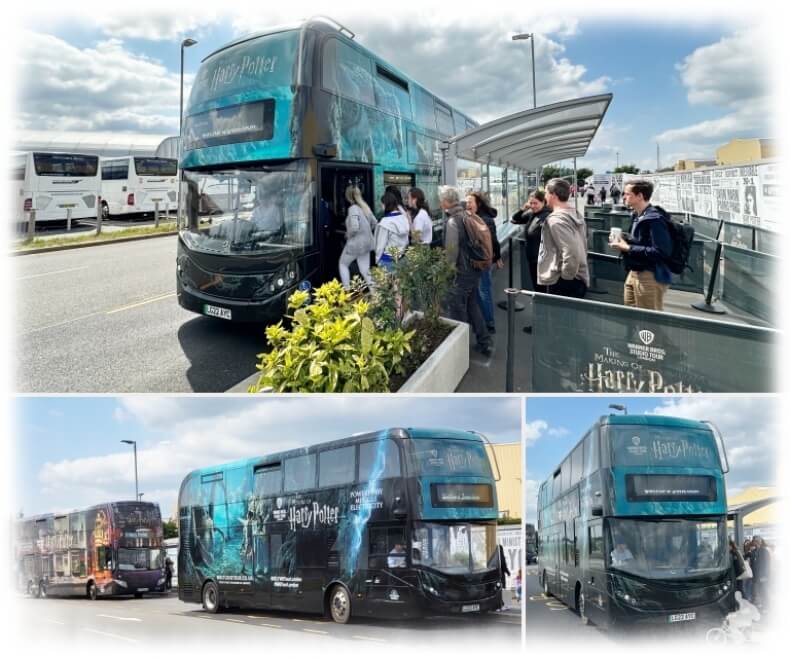 Transporte a estudios de Harry Potter en Londres