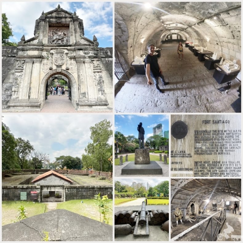 Fuerte de Santiago que ver en Manila