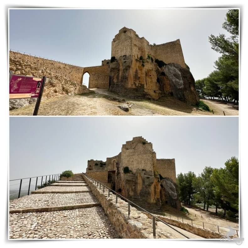 entrada del castillo de Montesa