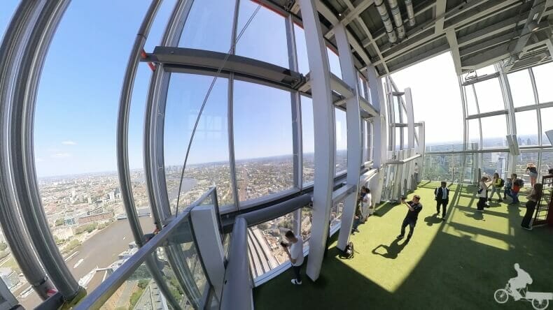 planta superior The Shard