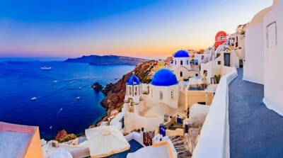 Santorini excursiones de cruceros por las islas griegas